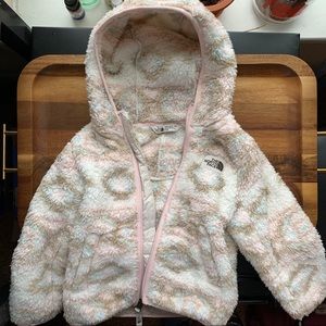 North Face Hooded Fleece Zip-Up